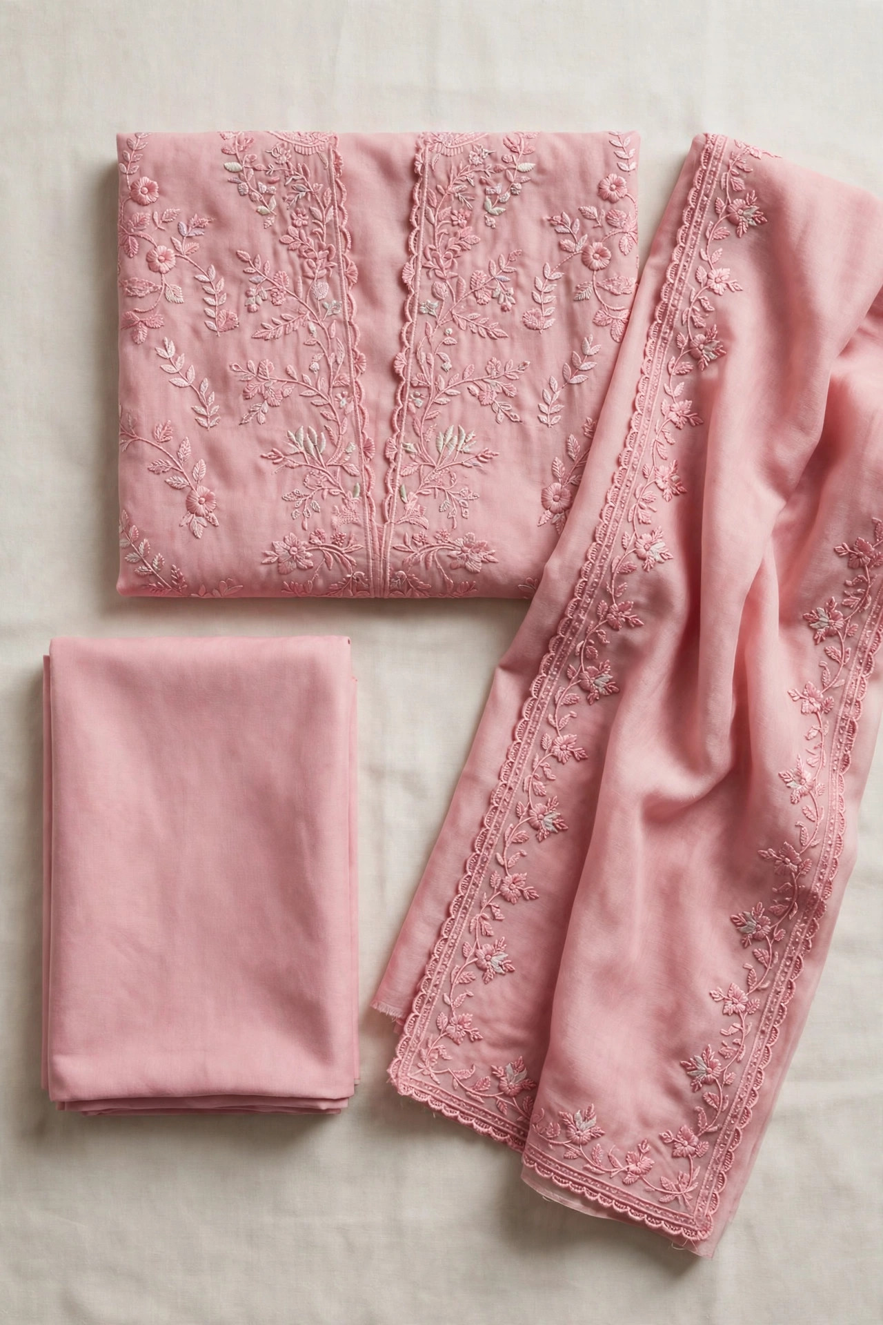 EMBROIDERED LAWN 3 PCS (UNSTITCHED)