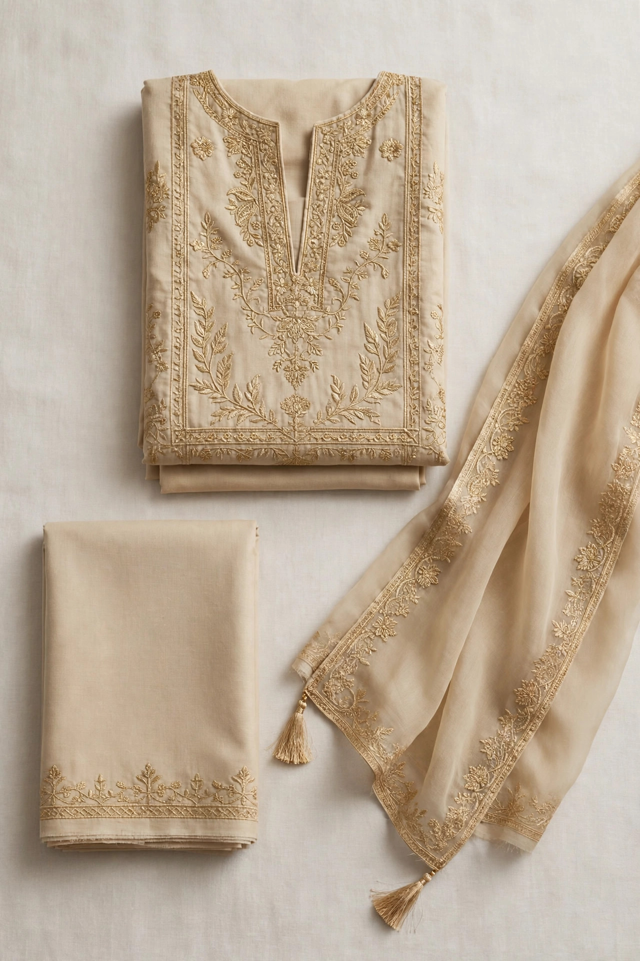EMBROIDERED LAWN 3 PCS (UNSTITCHED)
