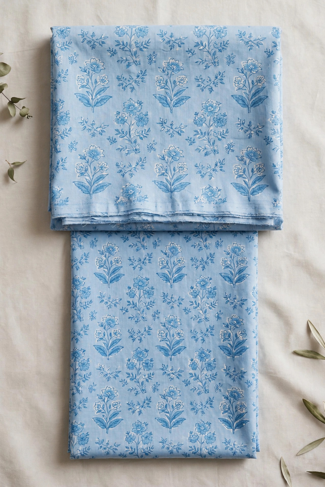 PRINTED CAMBRIC 2 PCS (UNSTITCHED)